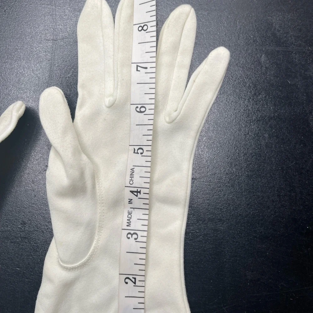 💕Bundle 3 for $20 Vintage 60s White Gloves with Embellishments